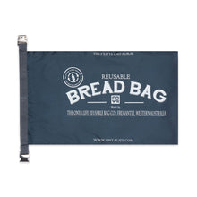 Charcoal Bread Bag Open